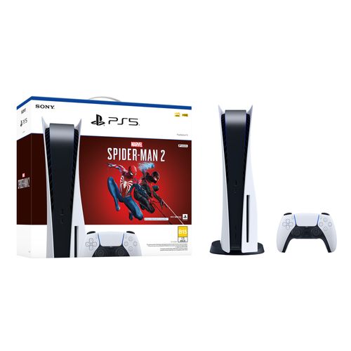 Consola PS5 Edición Estándar más Juego Spider-Man 2