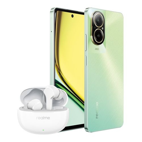 Realme C67 256GB Telcel Verde más Audífonos