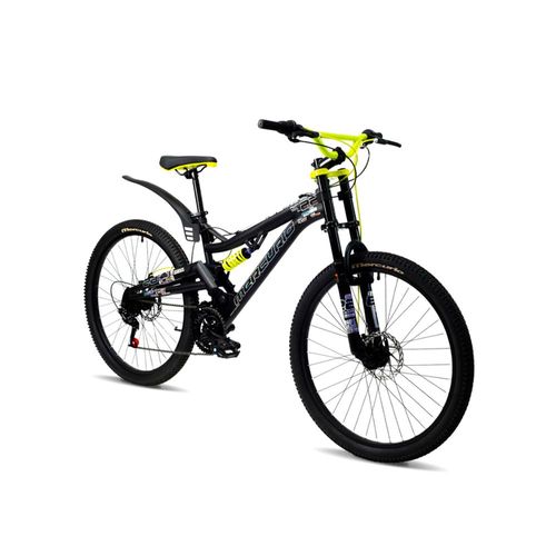 Bicicleta de Montaña Mercurio Ds Kaizer R26 21V Negro con Verde