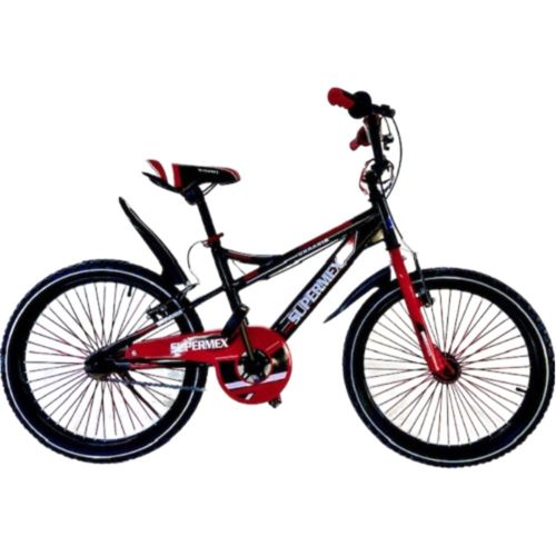 Bicicleta Infantil Supermex Ukrania R20 1V Negro