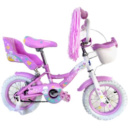 Bicicleta Infantil Gosa Valeria R12 1V Rosa