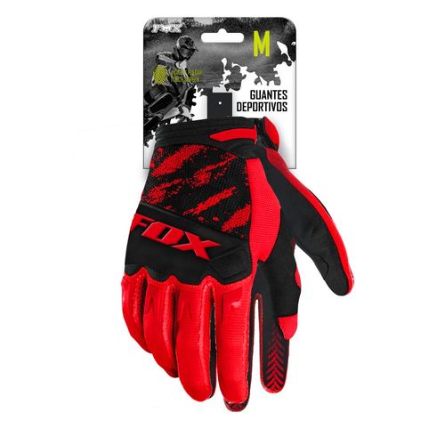 Guantes Fox Lifestyle Rojos Medianos