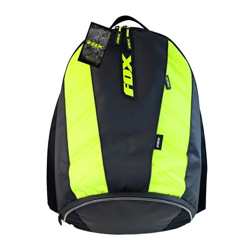 Mochila para Laptop con Porta Casco Fox Lifestyle Negra