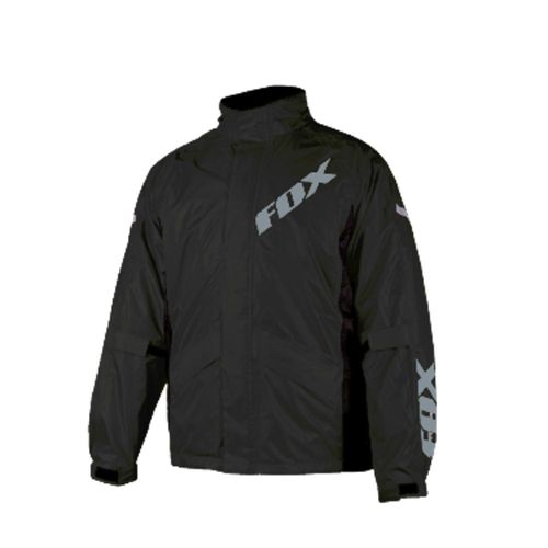 Chamarra Impermeable Fox Lifestyle Negra Extra Grande