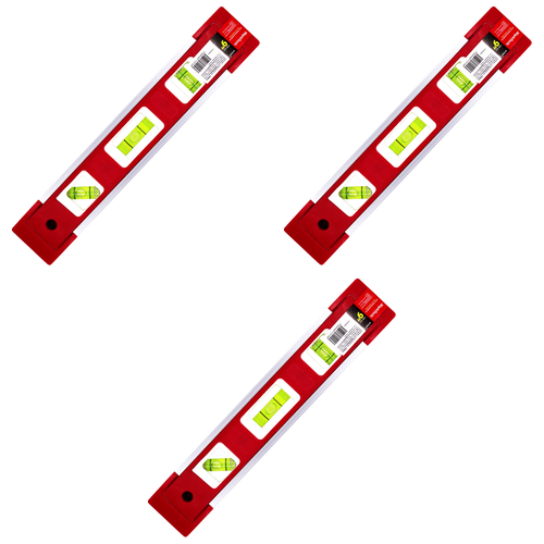NIVEL TORPEDO MAGNETICO 9'' 3 PIEZAS MAPLE TOOLS