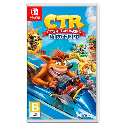 Videojuego Nintendo Switch - CTR Crash Team Racing Nitro Fueled