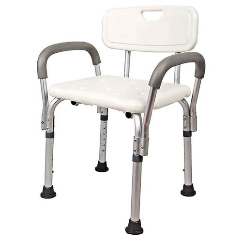 Silla Para Ducha con Brazos Ajustables