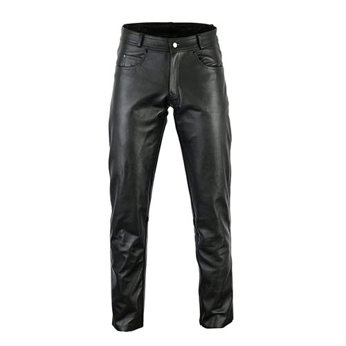 Pantalón para motociclista de piel talla 34 APM