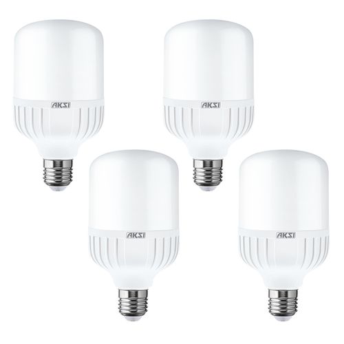 4 Pack Foco LED Alta Potencia Aksi de 135W Luz Blanca