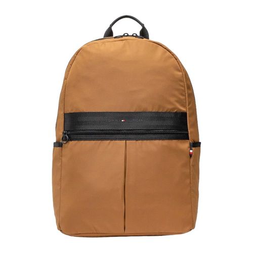 MOCHILA TOMMY HILFIGER HORIZON UNISEX COLOR CAFE