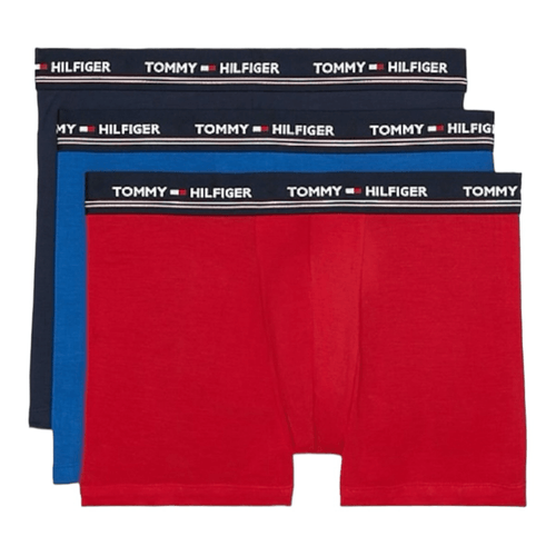 BOXER TRUNK TOMMY HILFIGER 3 PACK MODAL COLOR ROJO/AZUL/NEGRO