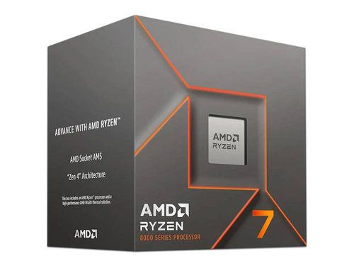 Procesador AMD Ryzen 7 8700F de Octava Generación, 4.1 GHz hasta 5.0