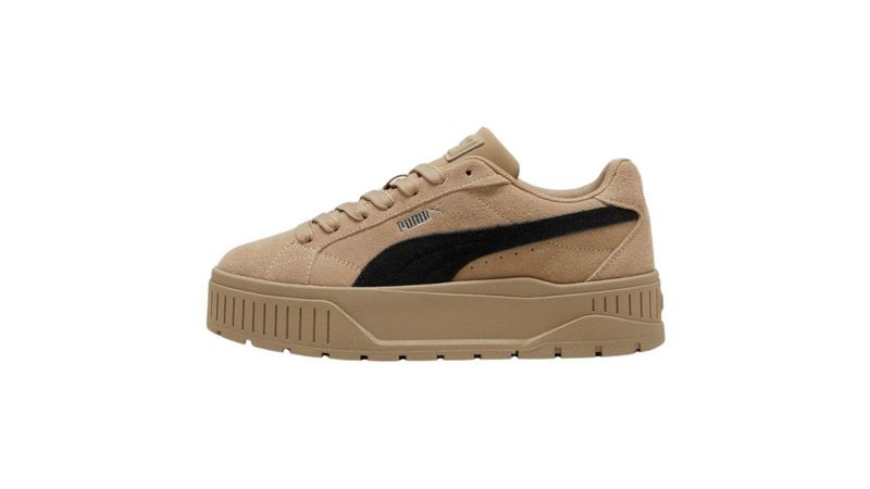 Tenis Puma Karmen II Beige Mujer Moda