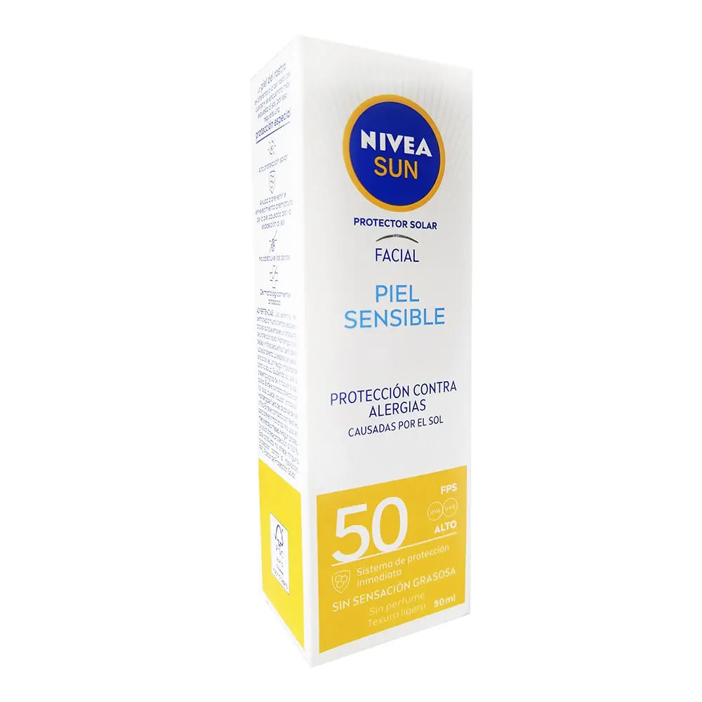 NIVEA SUN PROTECTOR SOLAR FACIAL PROTECTOR SOLAR Crema