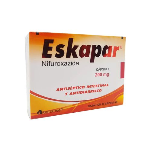 ESKAPAR NIFUROXAZIDA 200 mg Cápsula