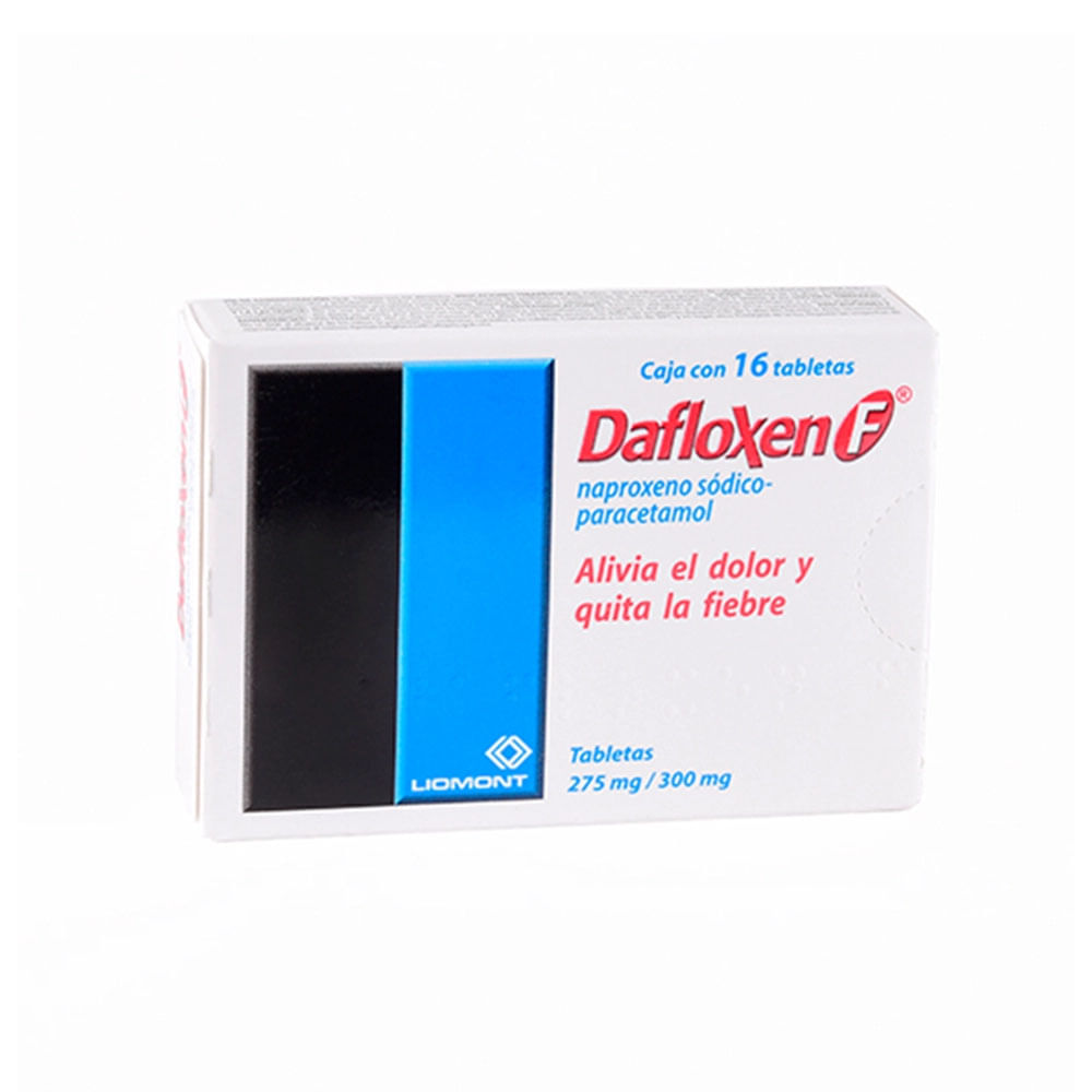 DAFLOXEN F NAPROXENO - PARACETAMOL 275/300 mg Tableta