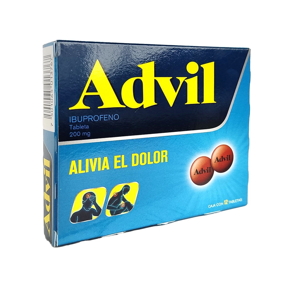 ADVIL 200 IBUPROFENO 200 mg Tableta