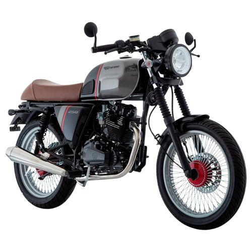 Motocicleta Cafe Racer Italika Sptfire 250 Plata