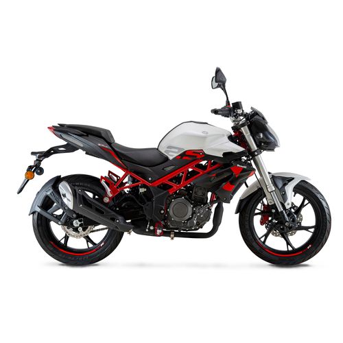 Motocicleta Deportiva Benelli TNT25N Blanca