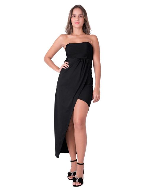 Vestido Mujer Formal Negro Stfashion 64105136