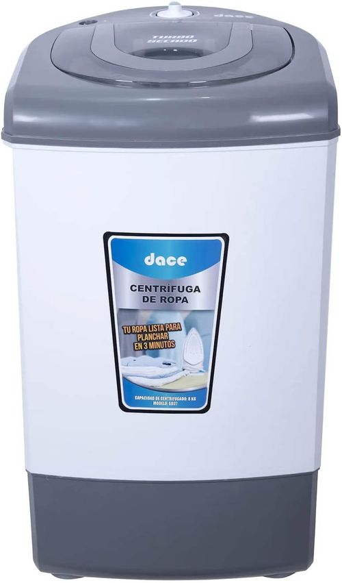 Centrifugadora Dace SD-37 8Kg Blanca, Potente y Compacta