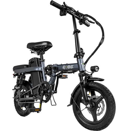 Bicicleta E-be Electrica Plegable E-flex Pro 750w 35km/h Gris Oscuro