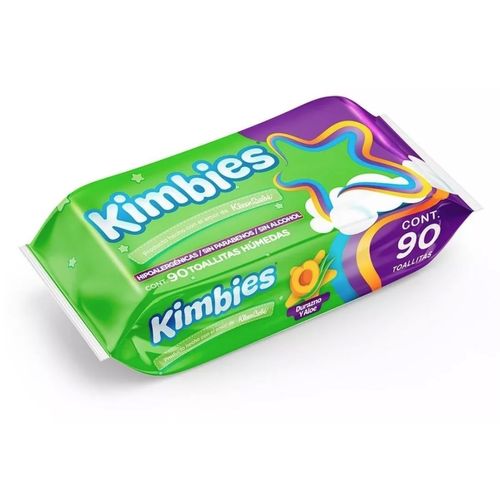 Toallitas Húmedas Kleen Bebé Kimbies 90pz