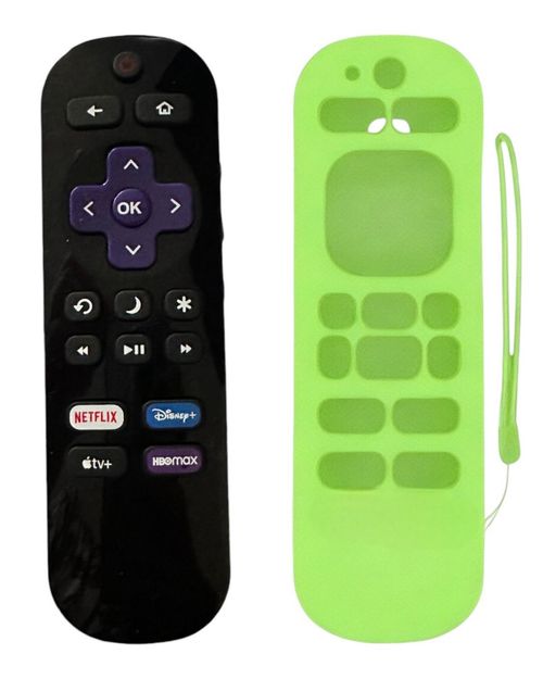 Control Compatible Con Roku Tv Aiwa Rca Tcl Jvc Mas Funda