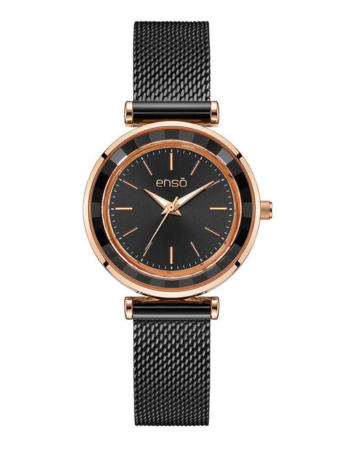 Reloj de Pulsera Enso Para Mujer EW1074L2 Color Negro