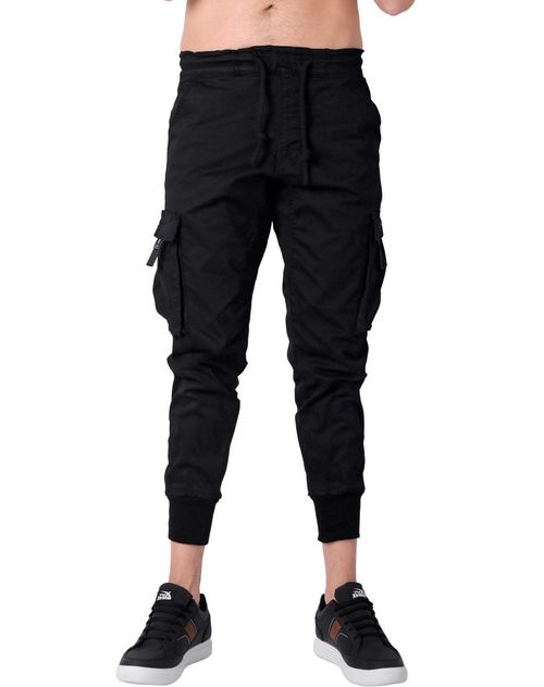 Pantalón Hombre Moda Jogger Negro Hippie & Rock 71805209