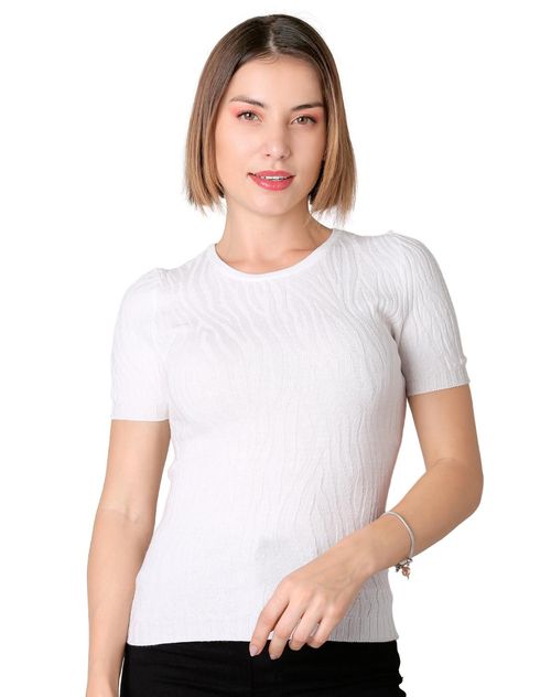 Blusa Mujer Crema Uk 56705034 Beige