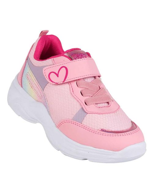 Tenis Niña Casual Rosa Tropicana 07803905