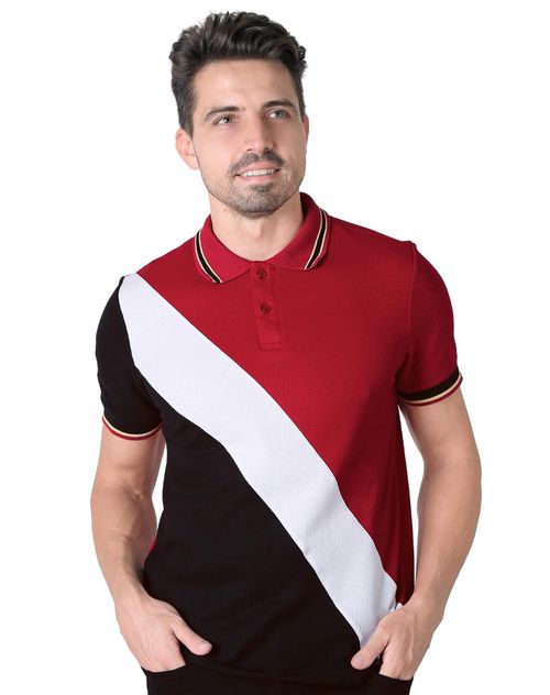 Playera Hombre Moda Polo Rojo Stfashion 71604639