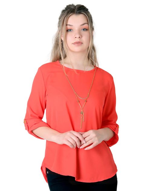 Blusa Mujer Naranja Stfashion 50904729