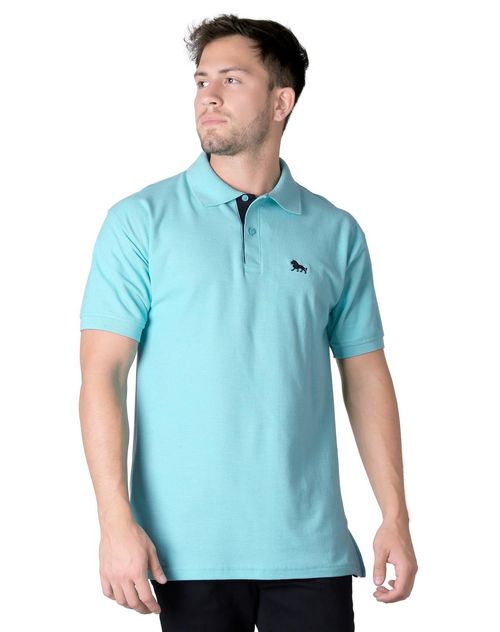 Playera Hombre Básico Polo Azul Stfashion 52604614