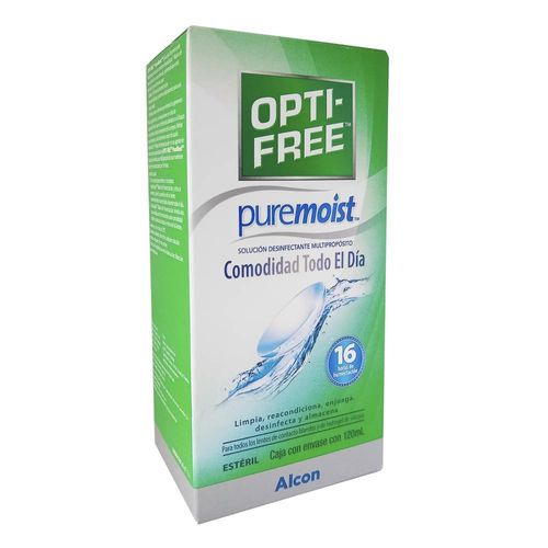 OPTI FREE PURE MOIST POLIQUATERNIUM Solución