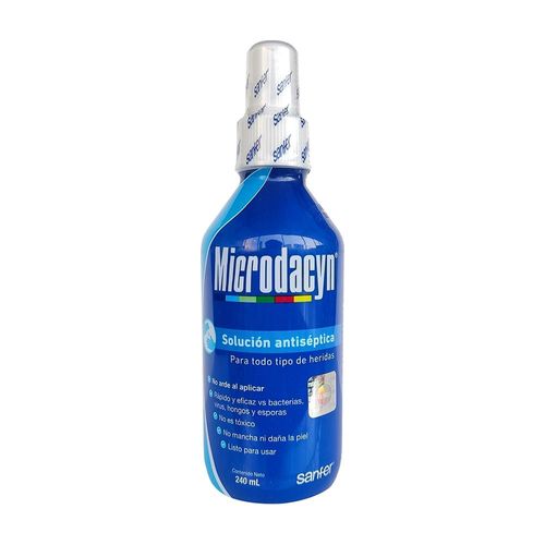 MICRODACYN 60 ANTISEPTICOS Solución