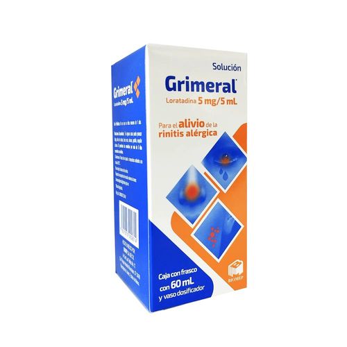 GRIMERAL LORATADINA 100 mg / 100 ml Solución