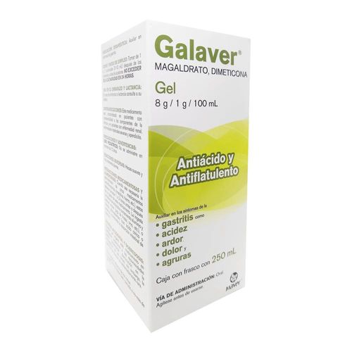 GALAVER MAGALDRATO - DIMETICONA 8/1 g Gel