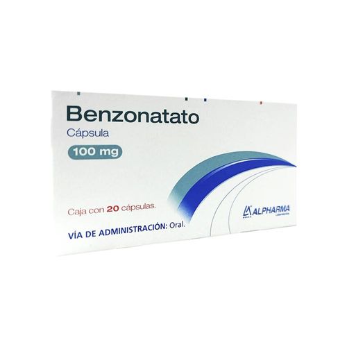 BENZONATATO 100 mg Cápsula