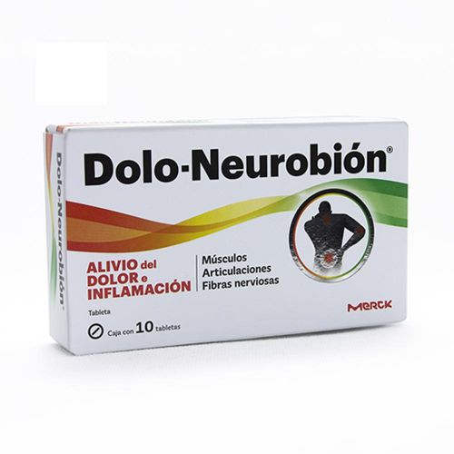 DOLO-NEUROBION DICLOFENACO - COMPLEJO B 50/50/50/0.25 mg Tableta