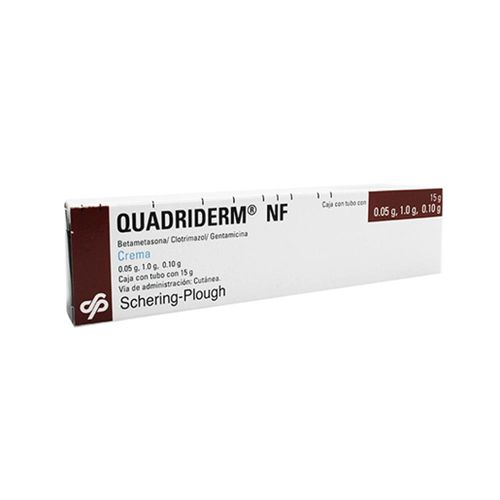 QUADRIDERM NF BETAMETASONA - CLOTRIMAZOL - GENTAMICINA 0.05/1/0.10 g C