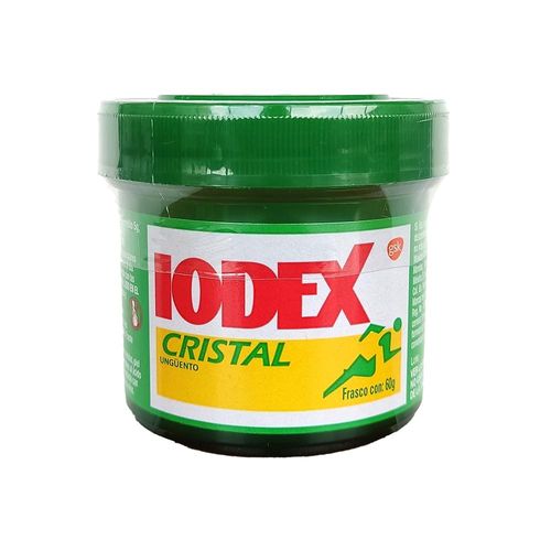 IODEX CRISTAL METILO - ALCANFOR - MENTOL - EUCALIPTO 5/7/3/1 g Ungüent