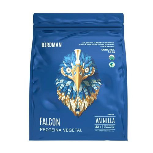 FALCON VAINILLA PROTEINA VEGETAL 1.8 kg Polvo