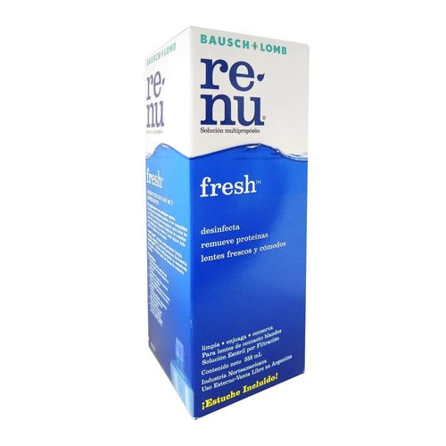 RENU FRESH SOLUCIÓN PARA LENTES DE CONTACTO Solución