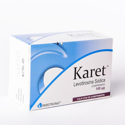 KARET LEVOTIROXINA 100 mcg Tableta