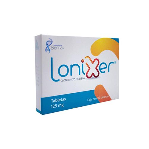 LONIXER CLONIXINATO DE LISINA 125 mg Tableta