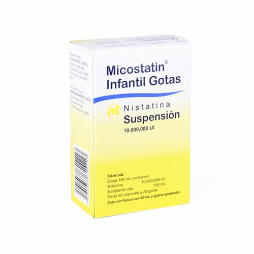 MICOSTATIN INF NISTATINA 10000000 UI Gotas