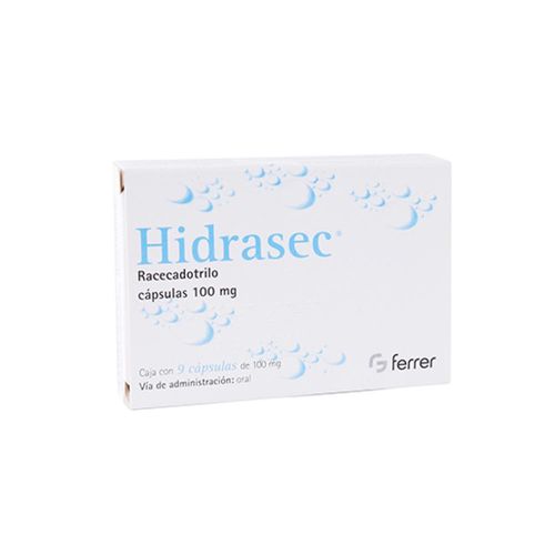 HIDRASEC ADLT RACECADOTRILO 100 mg Cápsula