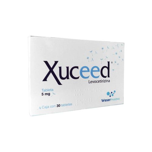 XUCEED LEVOCETIRIZINA 5 mg Tableta